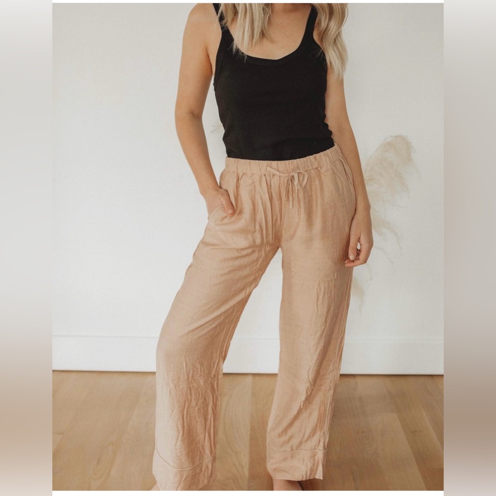 Harper Kay Sandy Day Blush Loungewear Pants NWT - Picture 2 of 5